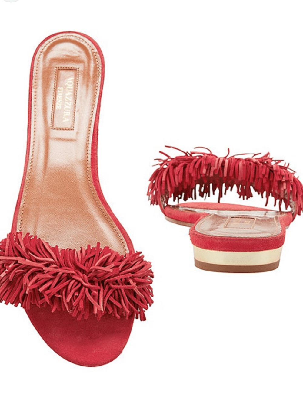 Aquazzura ~ wild thing flat sandals 37
